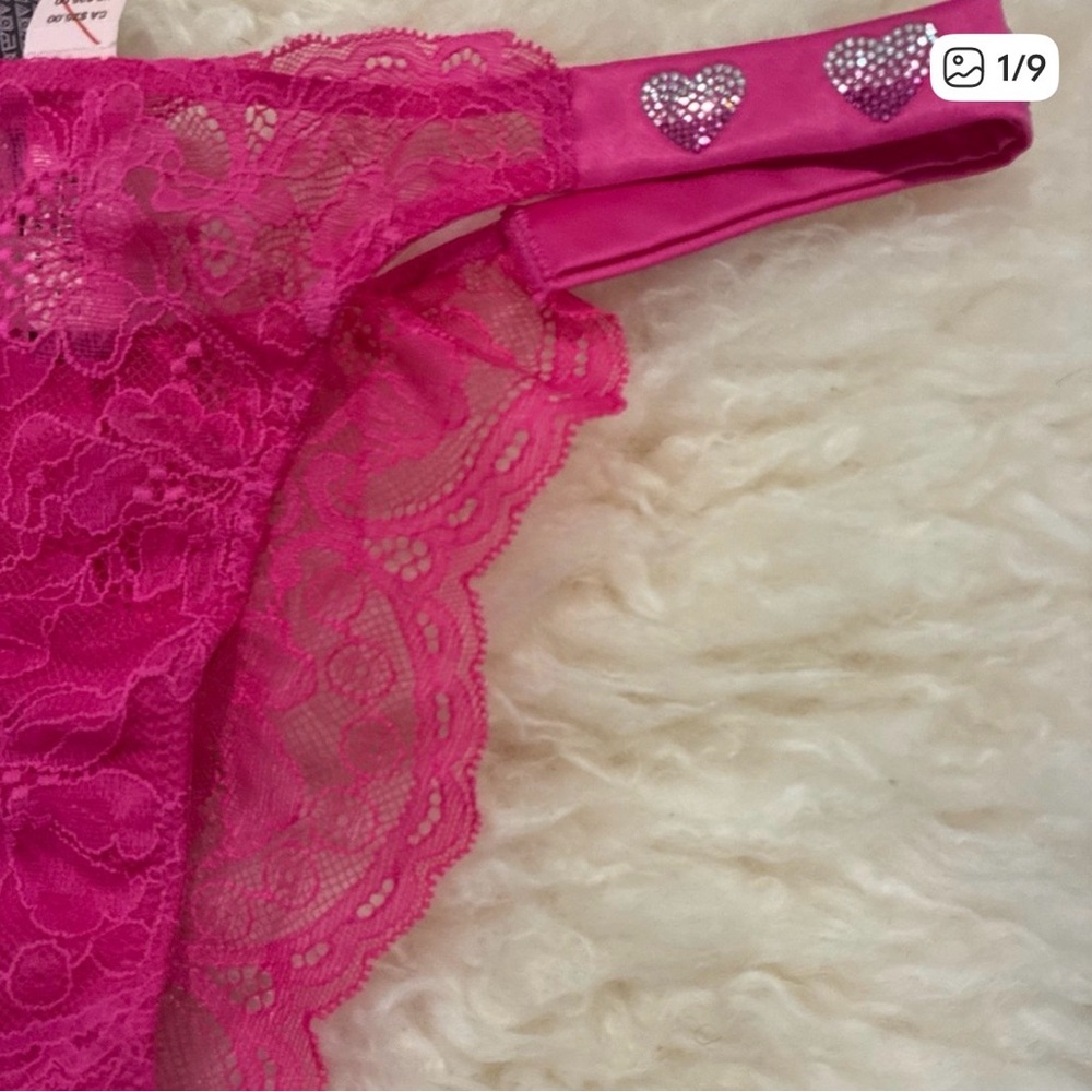 8pc Bundle! 3 lace panties, swim bottom, cage bra, fish toy, hosiery, waffle NWT